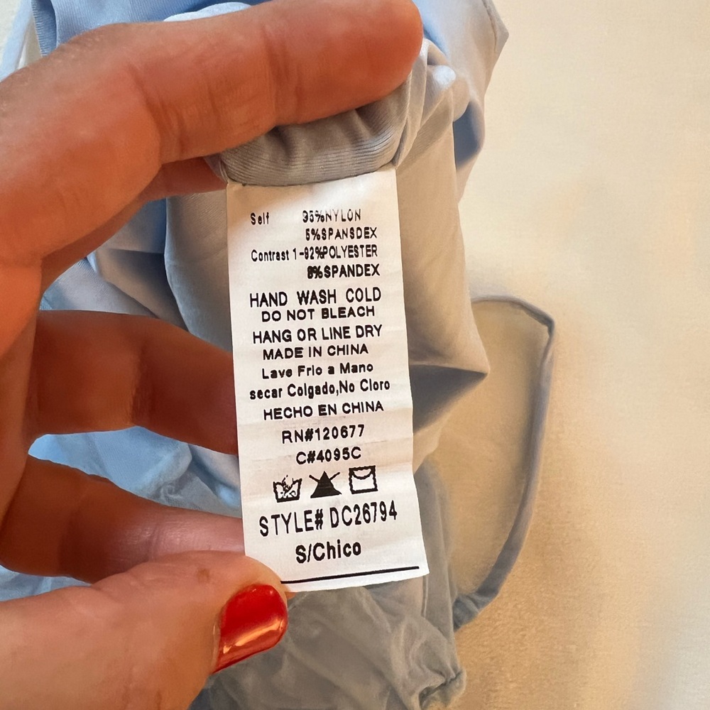 TIC TOC Ruched Bodycond Blue Mini Dress Size Small - Picture 8 of 8